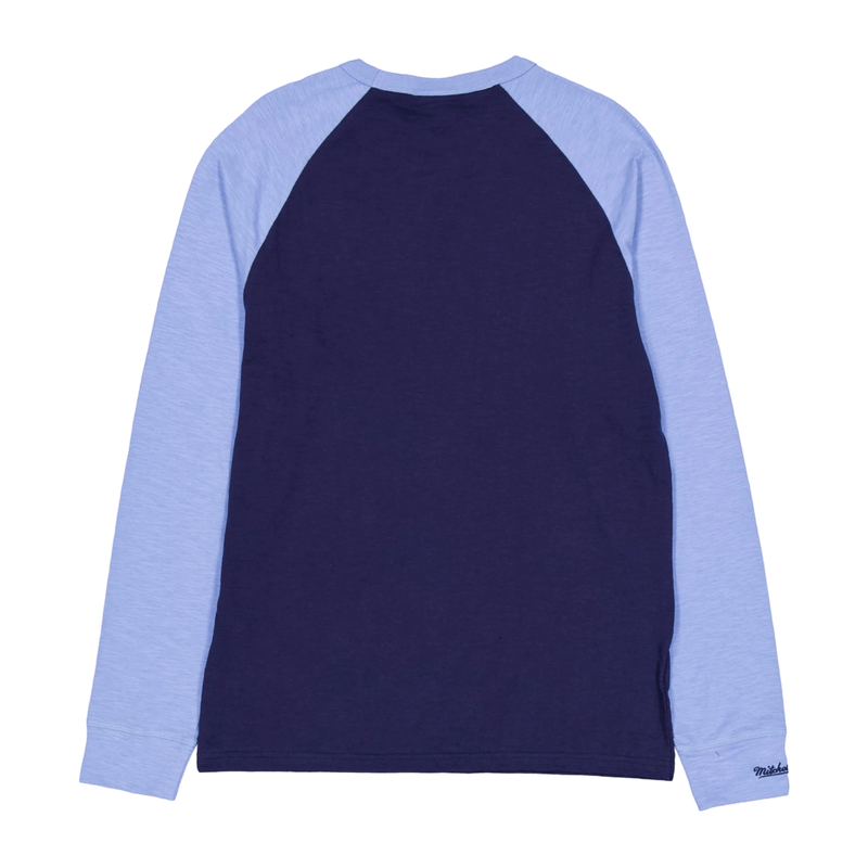 Mitchell & Ness NFL Legendary Sclub L/S Tee - University of North Carolina 'Navy/Light Blue'