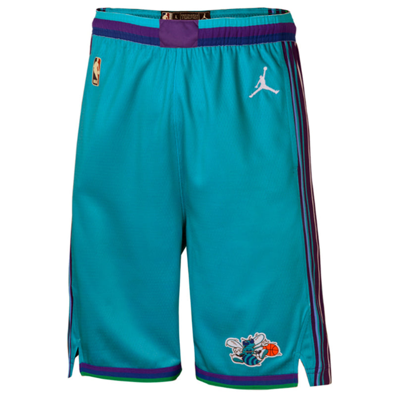 Charlotte Hornets Jordan Boys HWC Swingman Kids Short 'Teal'