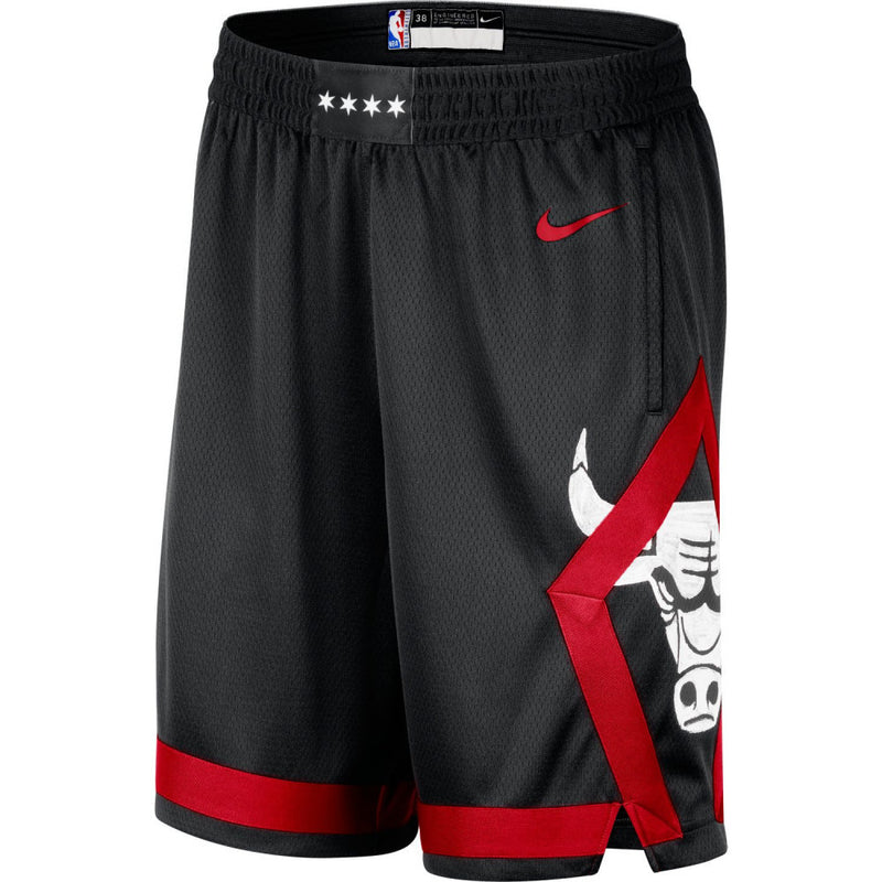 Chicago Bulls Nike Boys City Edition Swingman Kids Short 'Black'