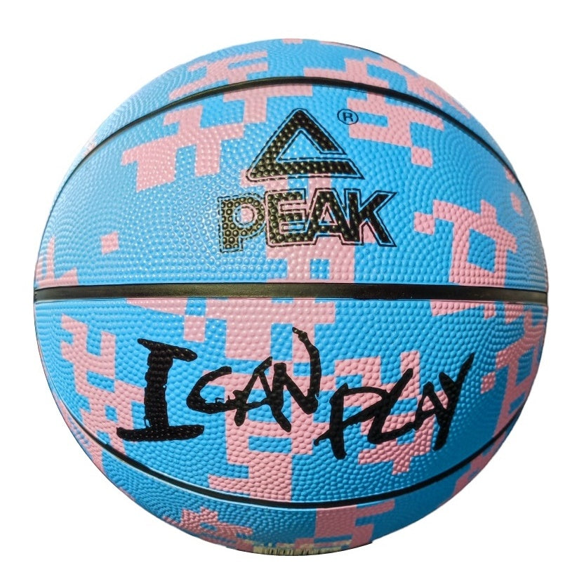 Peak Basket Ball I Can Play Size 5 'Blue/Pink'