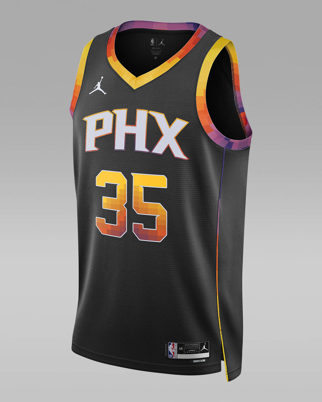 Kevin Durant Phoenix Suns Statement Edition Jordan Dri-FIT NBA Swingman Jersey 'Black'