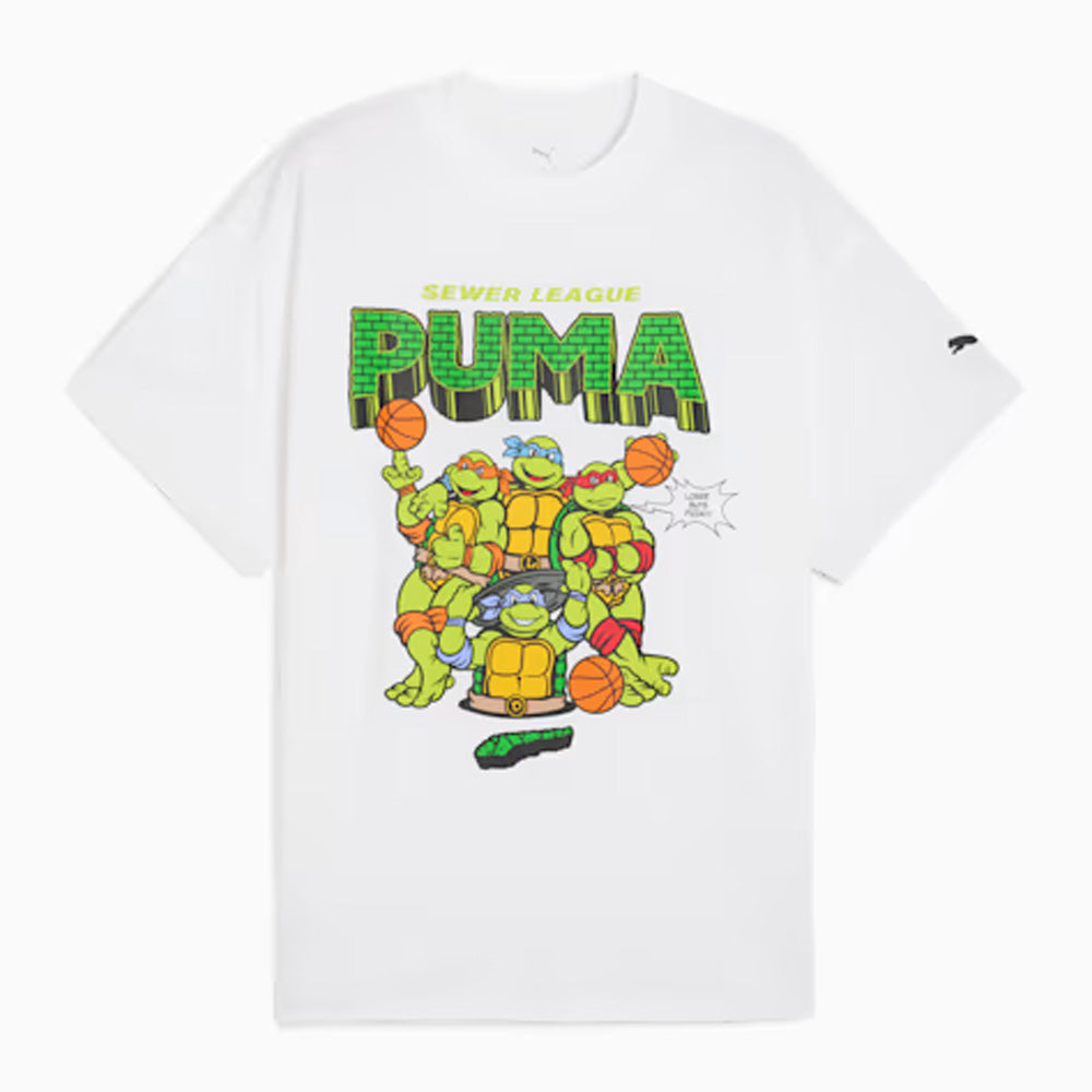 Puma Hoops x TMNT Tee II White