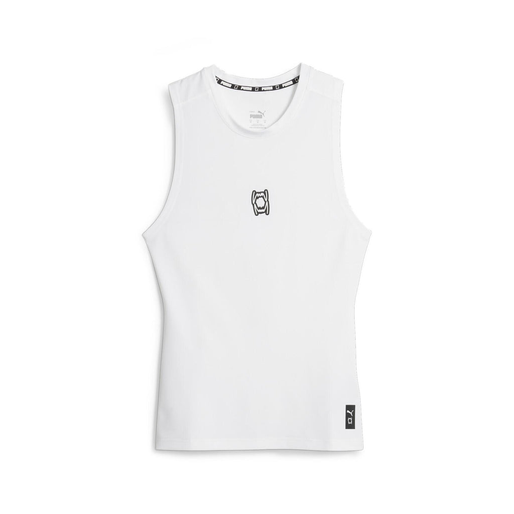 Puma Hoops Team Top Baselayer 'White'
