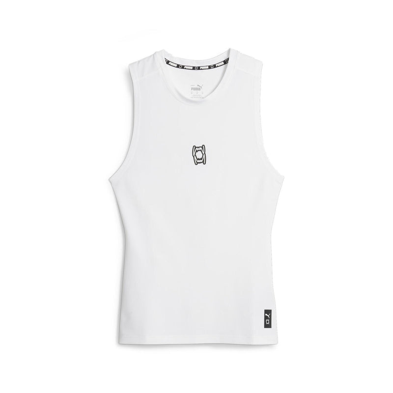 Puma Hoops Team Top Baselayer 'White'