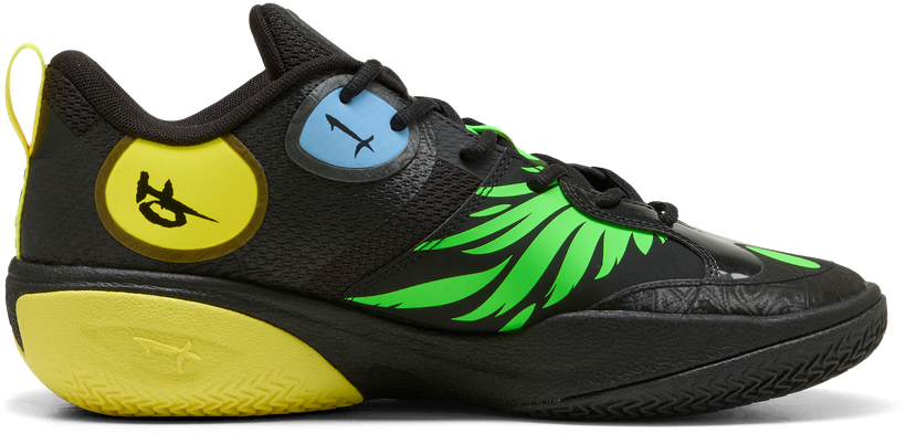 Puma MB World 01 Kids 'Black/Lemon Crush'