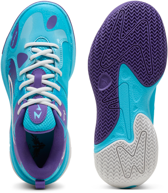 Puma MB World 01 Kids 'Bright Aqua/Team Violet'