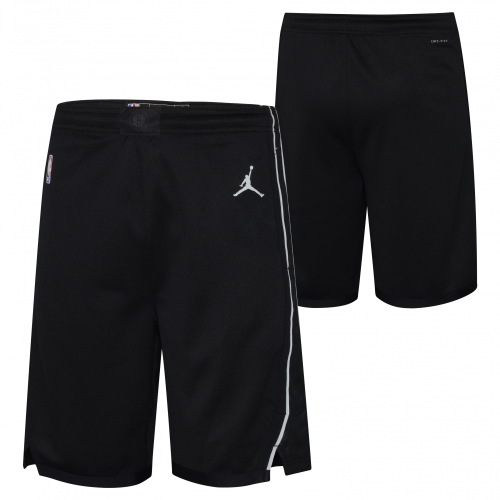 Brooklyn Nets Jordan Boys Statement Swingman Kids Short 'Black'