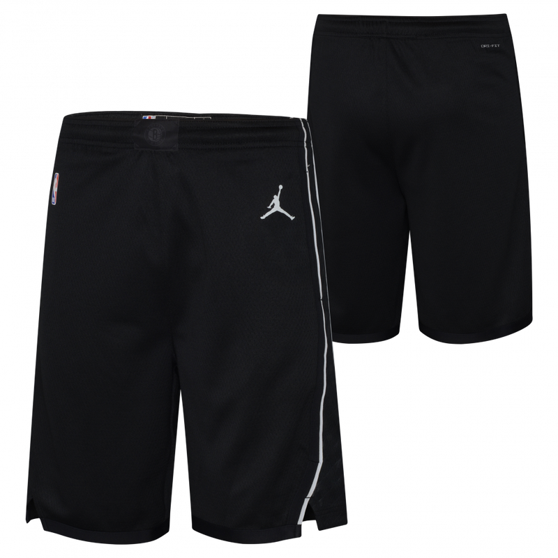 Brooklyn Nets Jordan Boys Statement Swingman Kids Short 'Black'