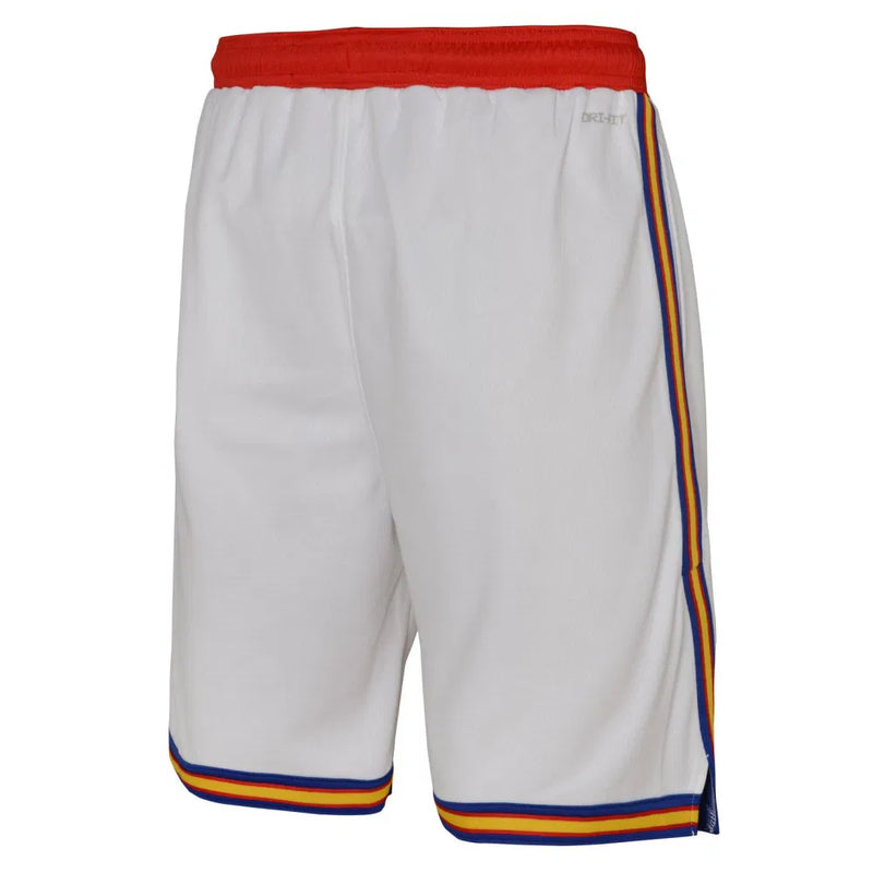 Nike Golden State Warriors Hardwood Classic Boys Short 'White'