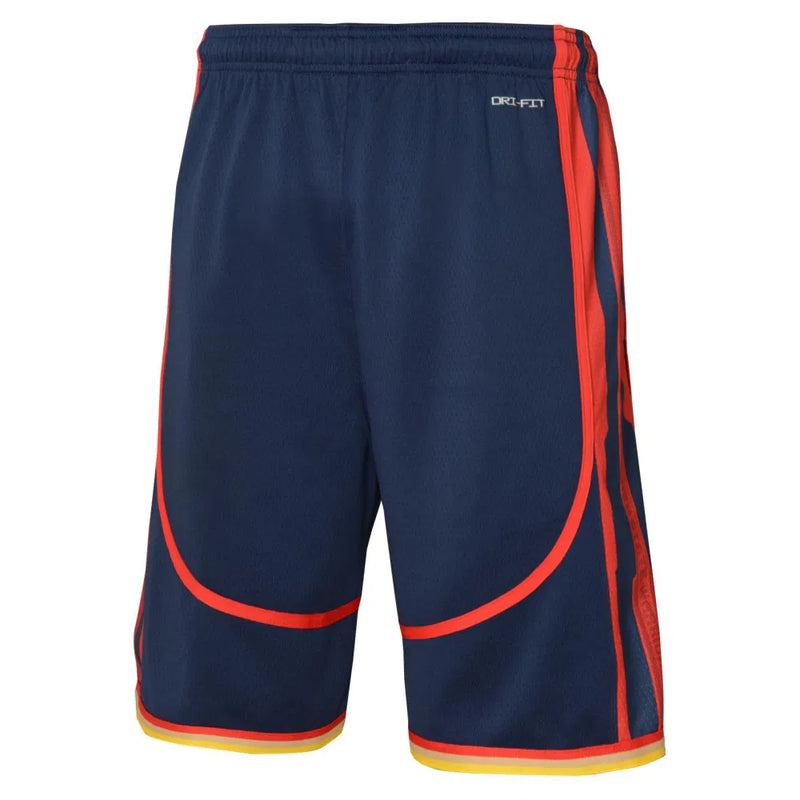 Nike Golden State Warriors City Edition Boys Short 'Navy'