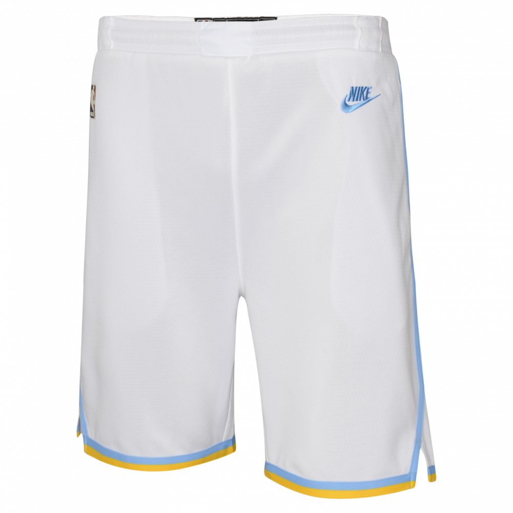 Los Angeles Lakers Nike Boys HWC Swingman Kids Short 'White'