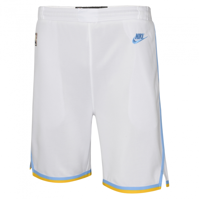 Los Angeles Lakers Nike Boys HWC Swingman Kids Short 'White'