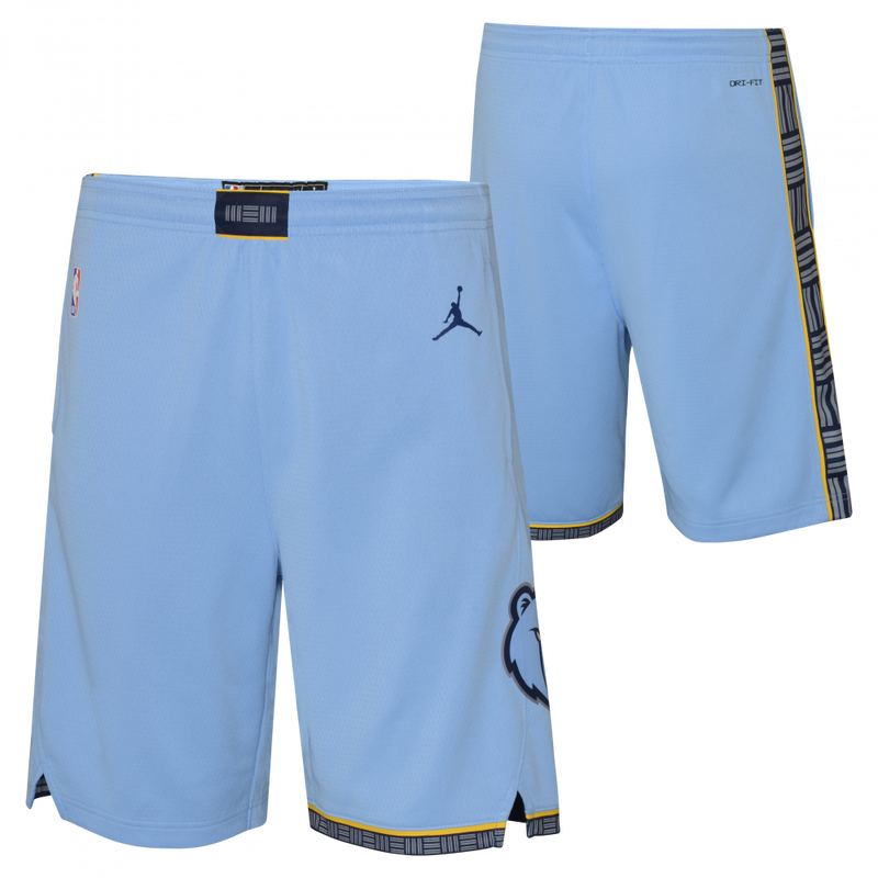 Memphis Grizzlies Boys Jordan Statement Swingman Kids Short 'Blue'