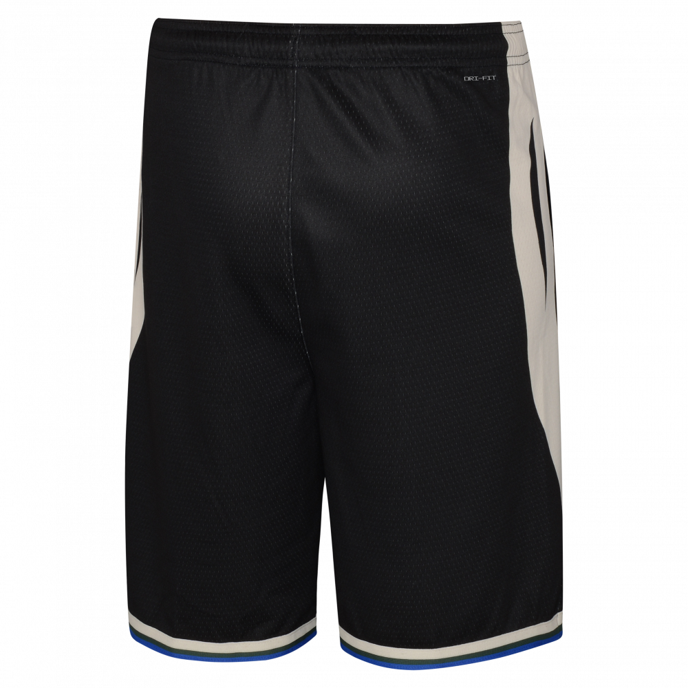 Milwaukee Bucks Jordan Boys Statement Swingman Kids Short 'Black'