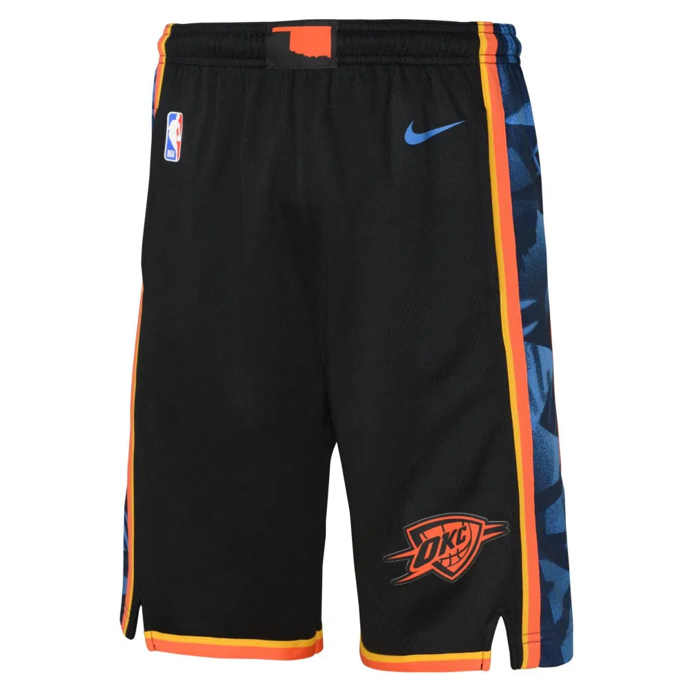 Nike Oklahoma City Thunder City Edition Boys Short 'Black'