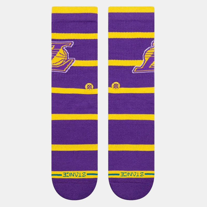 Stance Prep Los Angeles Lakers Socks 'Purple'