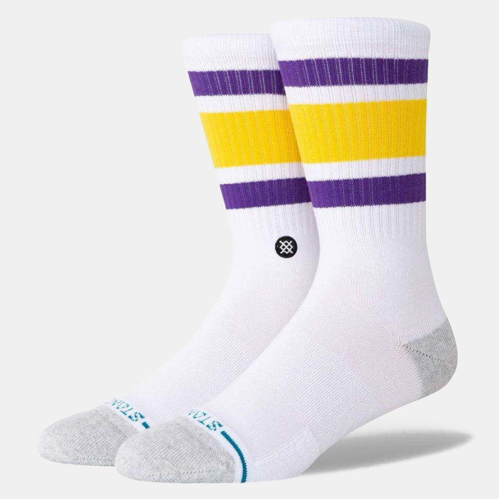 Stance Tube Los Angeles Lakers Socks 'White'