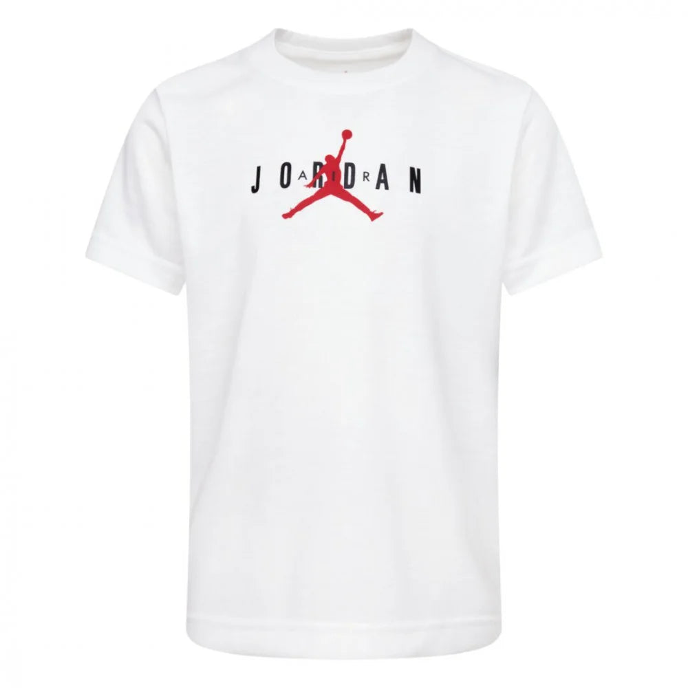 Jordan Jumpman Sustainable Graphic Kids T-Shirt 'White'