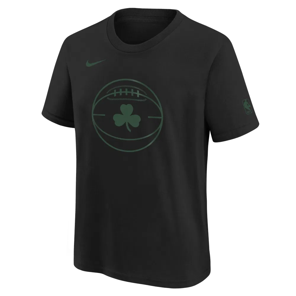 Boston Celtics Nike Kids NBA T-Shirt City Edition 'Black'