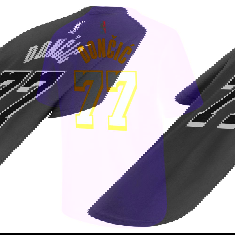 NIke Boys Statement N&N Tee 'Luka Donic Purple'