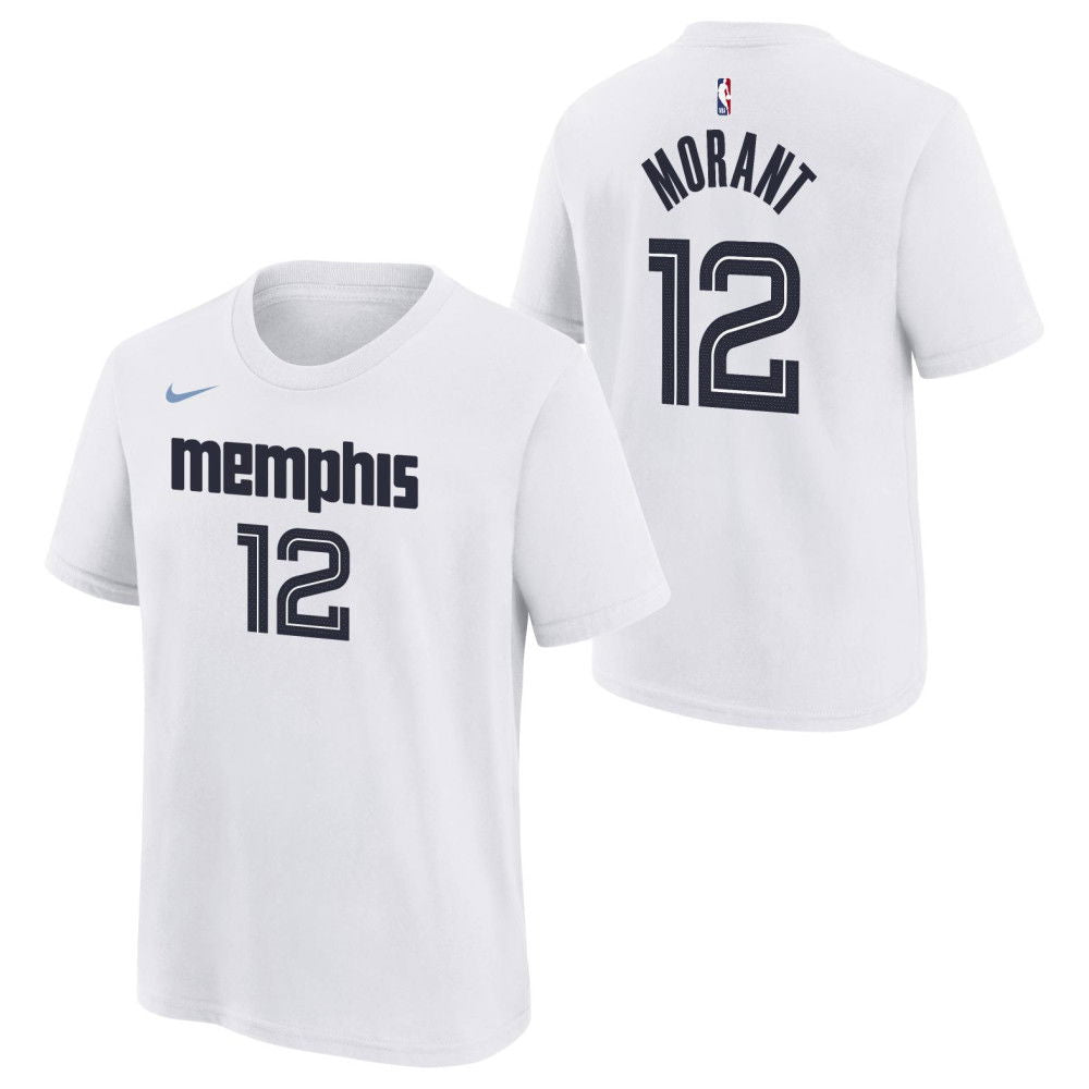 Kids Nike City Edition Tee 'Ja Morant - White'