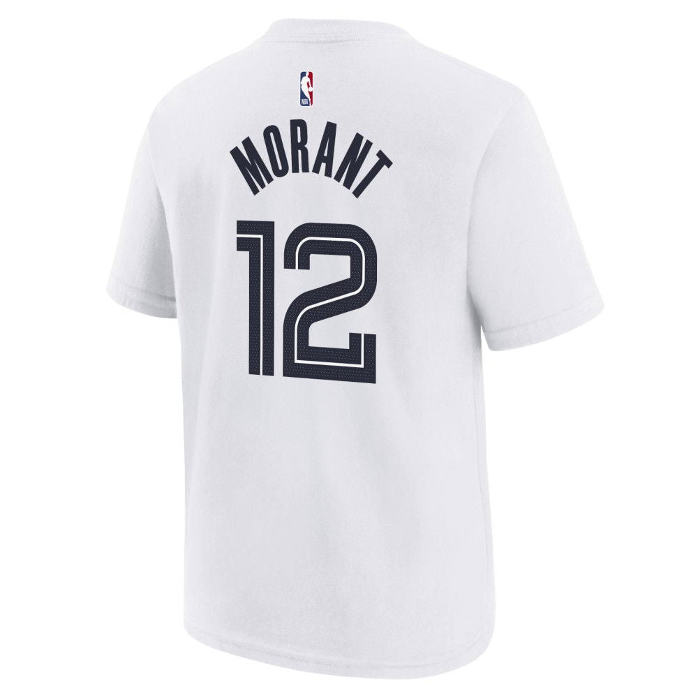 Kids Nike City Edition Tee 'Ja Morant - White'