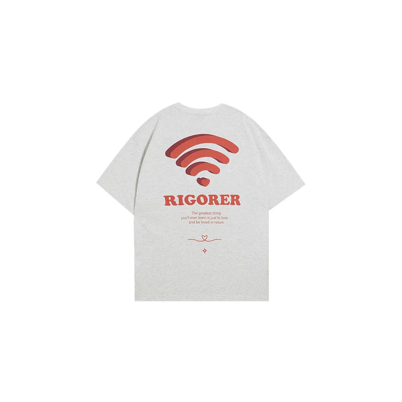 Rigorer Wifi Men's T-Shirt 'Grey'