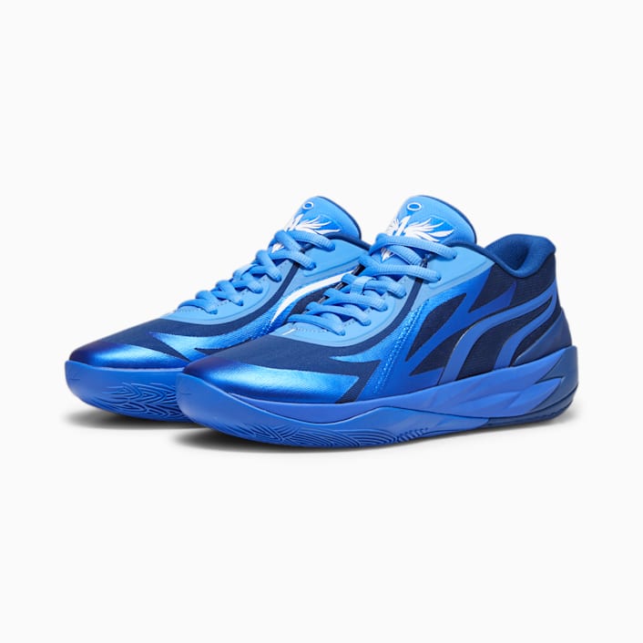 Puma MB.02 Lo Basketball Shoe Blazing Blue-Royal Sapphire