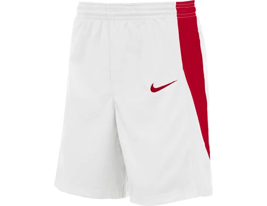 Youth Nike Team Basketball Stock Kids Short 'White/Red'