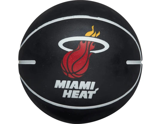 Wilson NBA Miami Heat NBA DRIBBLER BASKETBALL 'Black'