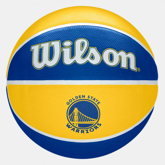 Wilson NBA Team Tribute Golden State Warriors Basketball Size 7 'Blue/Yellow'