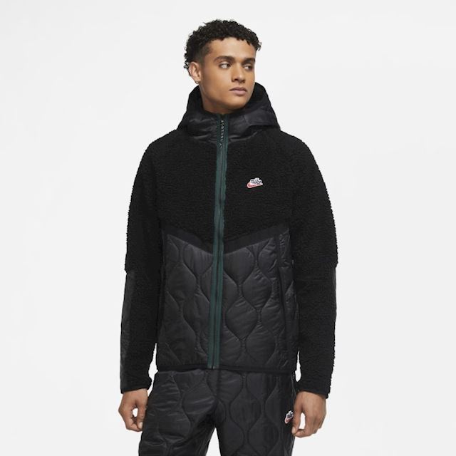 Nike Sportswear Heritage Men's Jacket 'Black/Green'