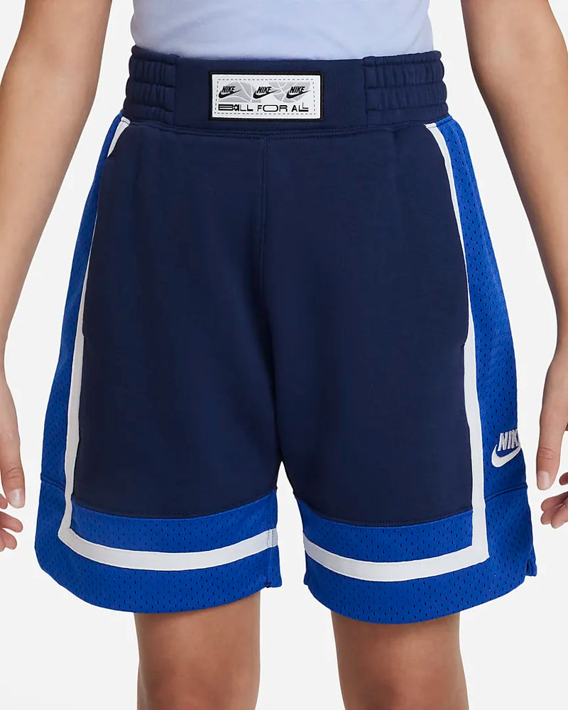 Nike Culture of Basketball Older Kids' (Boys') Fleece Basketball Shorts 'Navy/White'