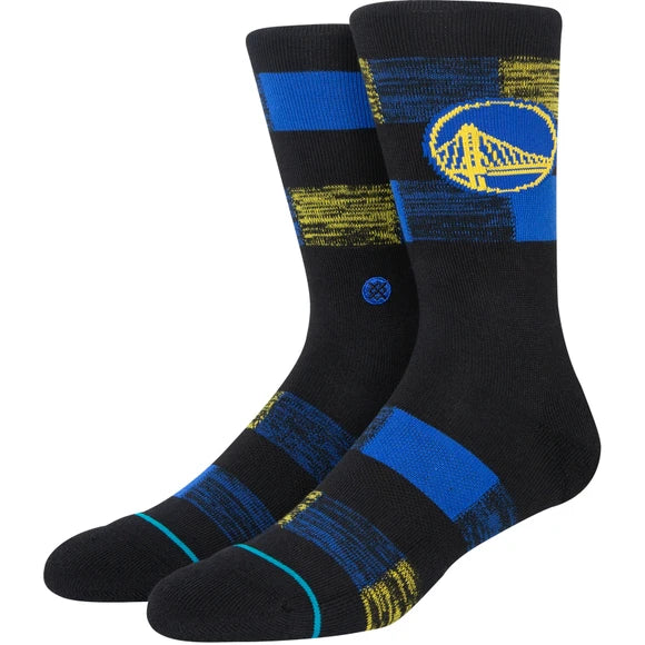 Stance NBA Golden State Warriors Cryptic Socks 'Black'