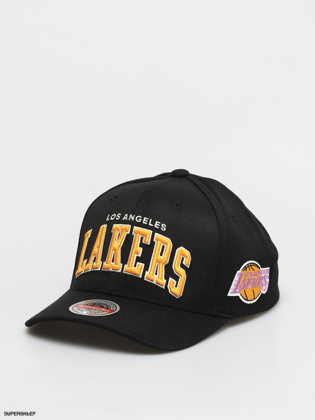 Mitchell & Ness The Champ Redline Los Angeles Lakers Snapback 'Black'