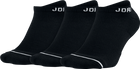 Jordan Jumpman No-Show Socks 3Pair 'Black'