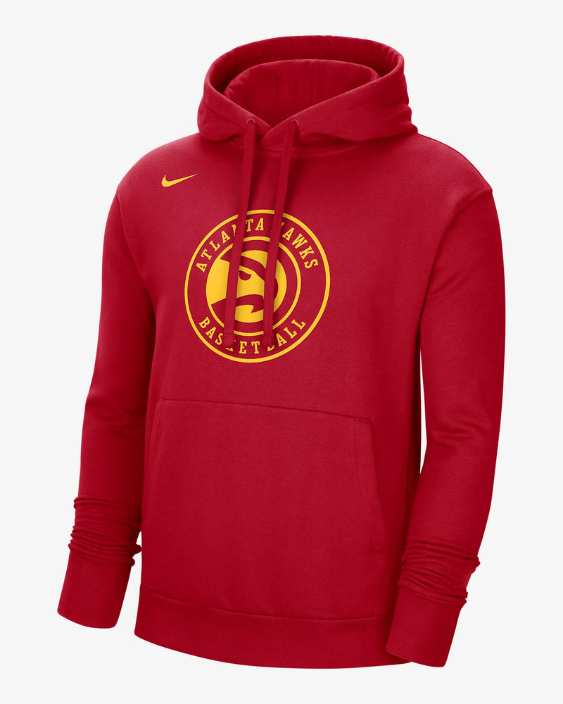 Atlanta Hawks Essential Men's Nike NBA Fleece Pullover Hoodie 'Red'