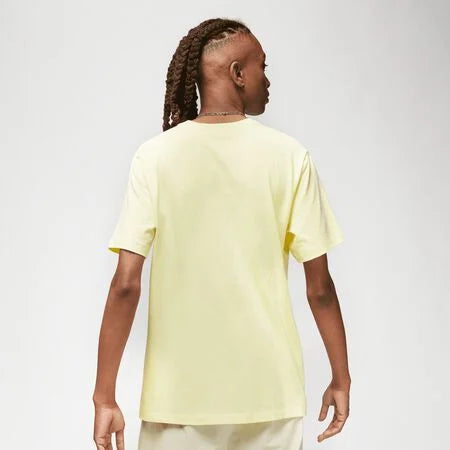 Jordan Air Men's Stretch T-Shirt 'Lemon/Black/Whte'