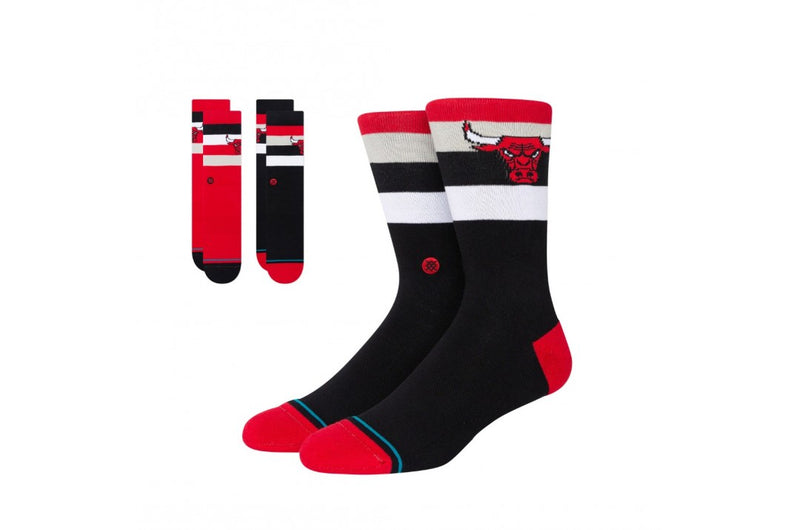 Stance NBA Bulls ST 2 Pack 'Black/Red'