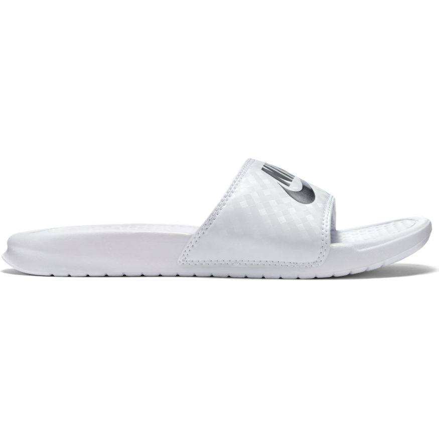 Nike Benassi JDI Women's Slide 'White/Silver'