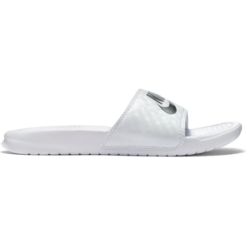 Nike Benassi JDI Women's Slide 'White/Silver'