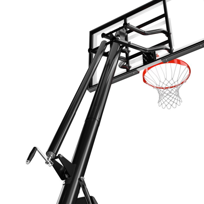 SPALDING PLATINUM TF PORTABLE BASKETBALL SYSTEM 54"