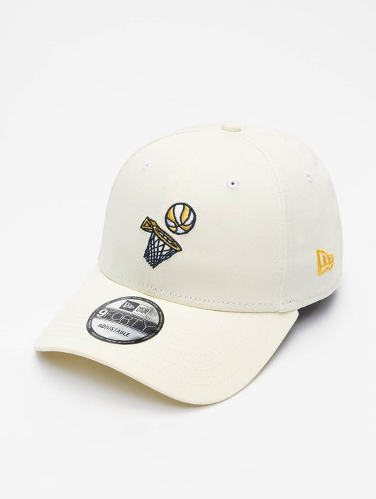 New Era NE Sports 9Forty Snapback Cap 'Chrome/White'