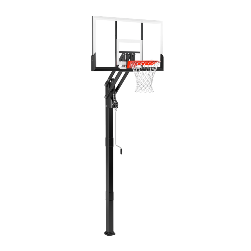 GOLD IN-GROUND BASKETBALL HOOP 54"