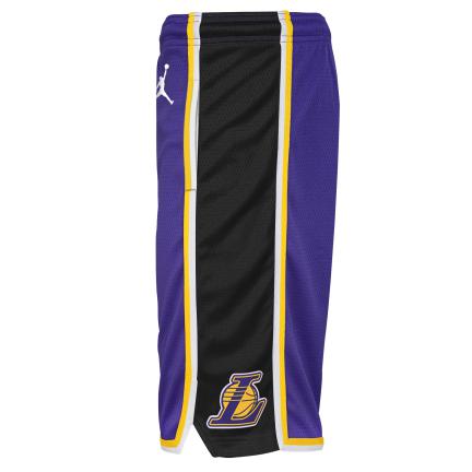 Los Angeles Lakers Statement Edition 2020 Jordan NBA Swingman Shorts Kids 'Purple'