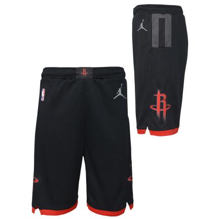 Houston Rockets Statement Edition 2020 Jordan NBA Swingman Shorts Kids 'Black'