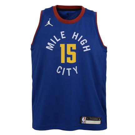 Nikola Jokic Denver Nuggets Statement Edition 2020 Jordan NBA Swingman Jersey Kids 'Blue'