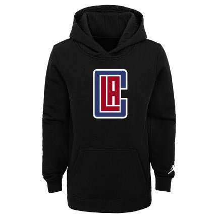 Los Angeles Clippers Essential Statement Kids Nike NBA Pullover Hoodie 'Black'