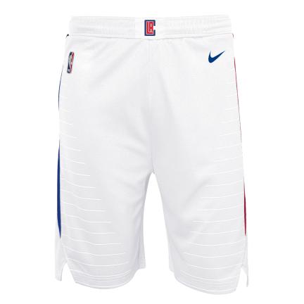 Los Angeles Clippers Association Edition 2020 Men's Nike NBA Swingman Shorts Kids 'White'