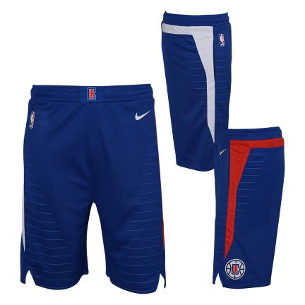 Los Angeles Clippers Icon Edition 2020 Nike NBA Swingman Shorts Kids 'Blue'